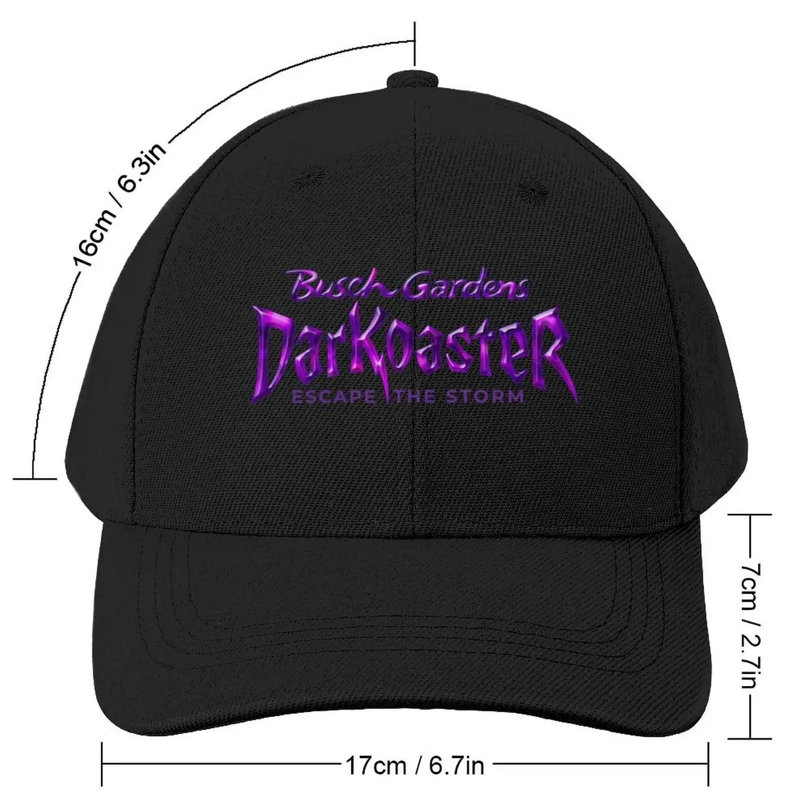 DarKoaster Busch Gardens Williamsburg Baseball Cap Cosplay Hat Beach Boy Child Women's