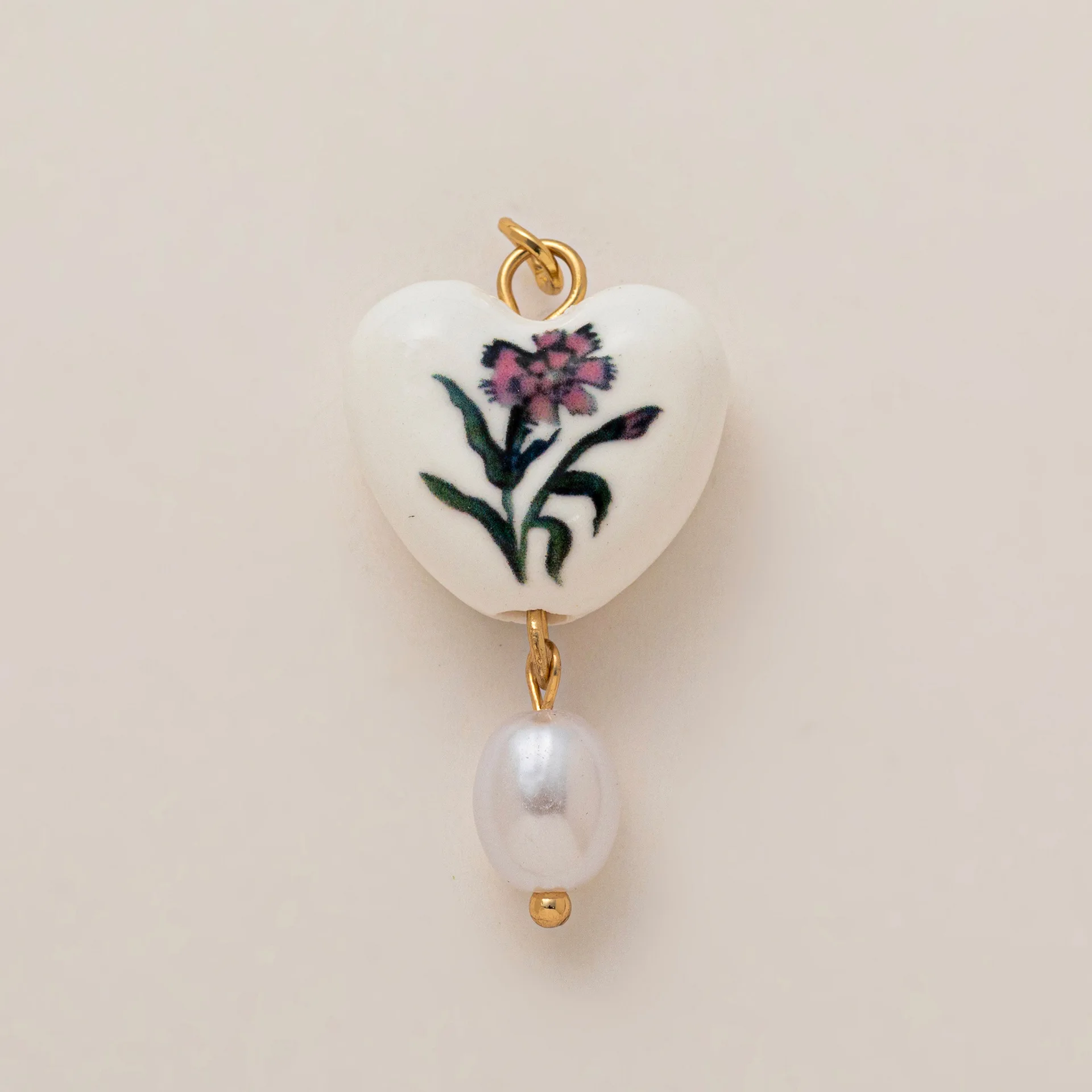 Dopamine Painted Flower Pendant | Colorful Enamel Copper Charms for Necklace Bracelet DIY - Image 5