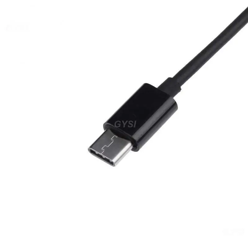 Kabel pleciony Adapter USB-C typu C do 3.5mm Jack kabel Audio Aux Adapter do Huawei nie obsługuje Sumsang