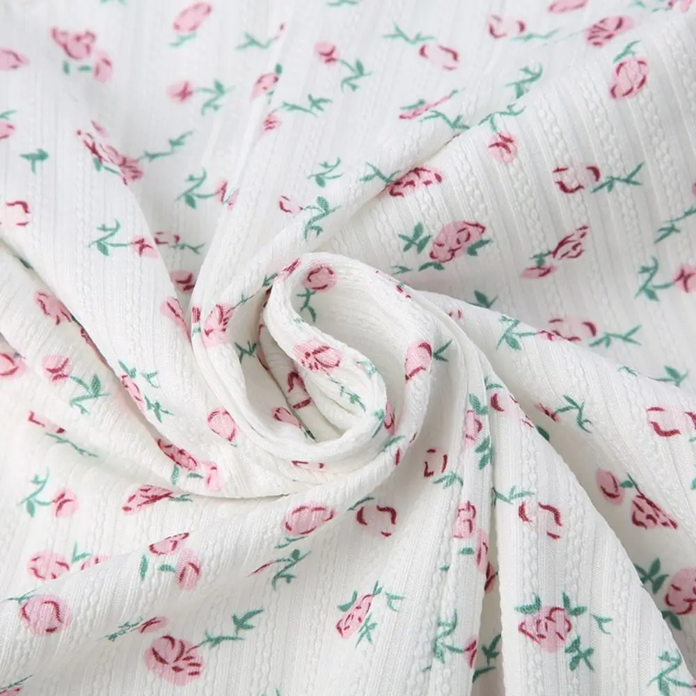 Süße Spitze Mini Blumen kleid kleine Blumen gestrickt Leibchen Kleid V Kragen Slim Fit Overall