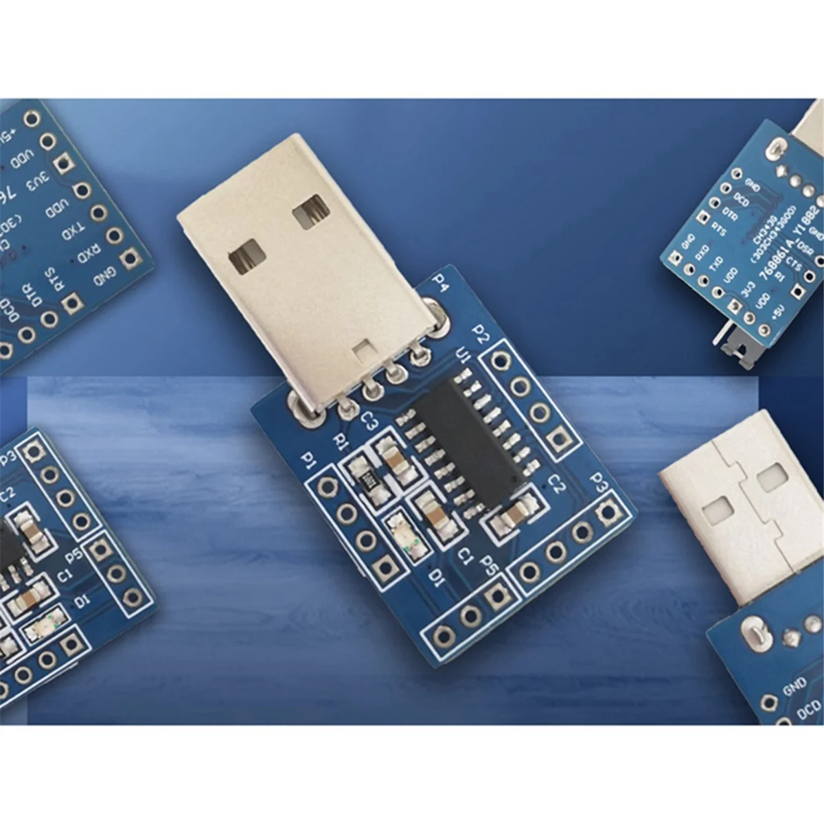 Efficient USB to TTL Converter Multi-Functional CH343G USB to Serial Module