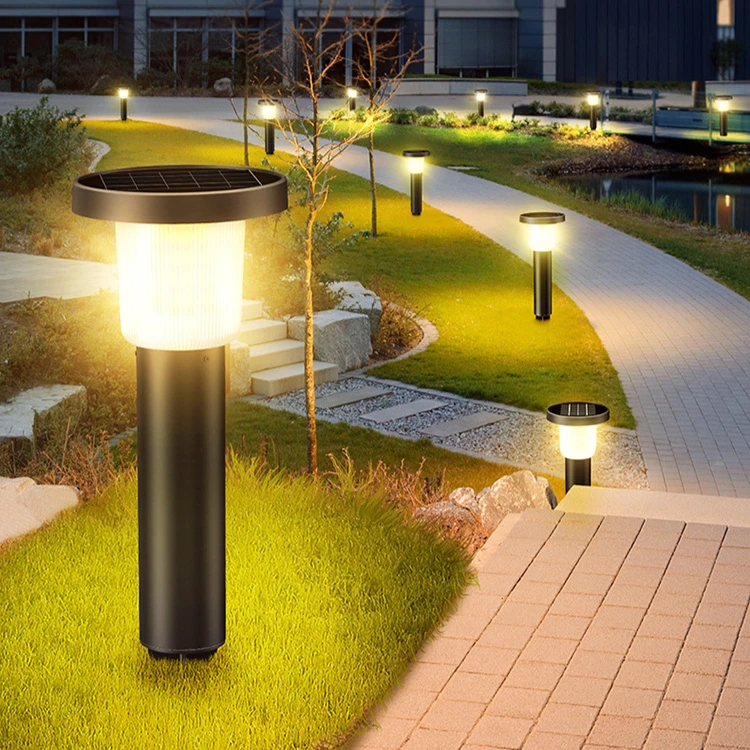 Solar Lawn Light Outdoor Waterproof Simple Landscape For Home Use Courtyard Grassland Garden Villa Courtyard Light