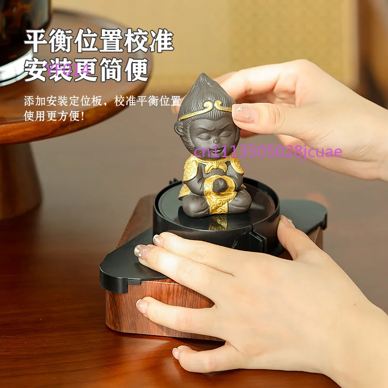 Black Myth Wukong Maglev DIY Universal Display Stand Aerial Planting System Flower Pot Negative Ion Air Purifier