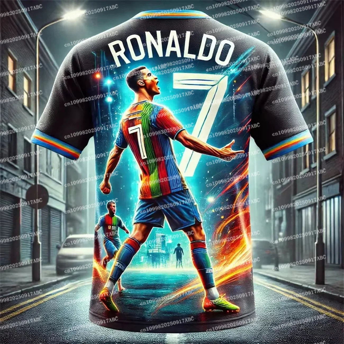 

Christmas Tshirt Summer Men Tshirt Sports Ronaldo Jersey Fan Tshirt Dry Quickly Breathable Kid Tshirt Comfortable Women T-Shirt