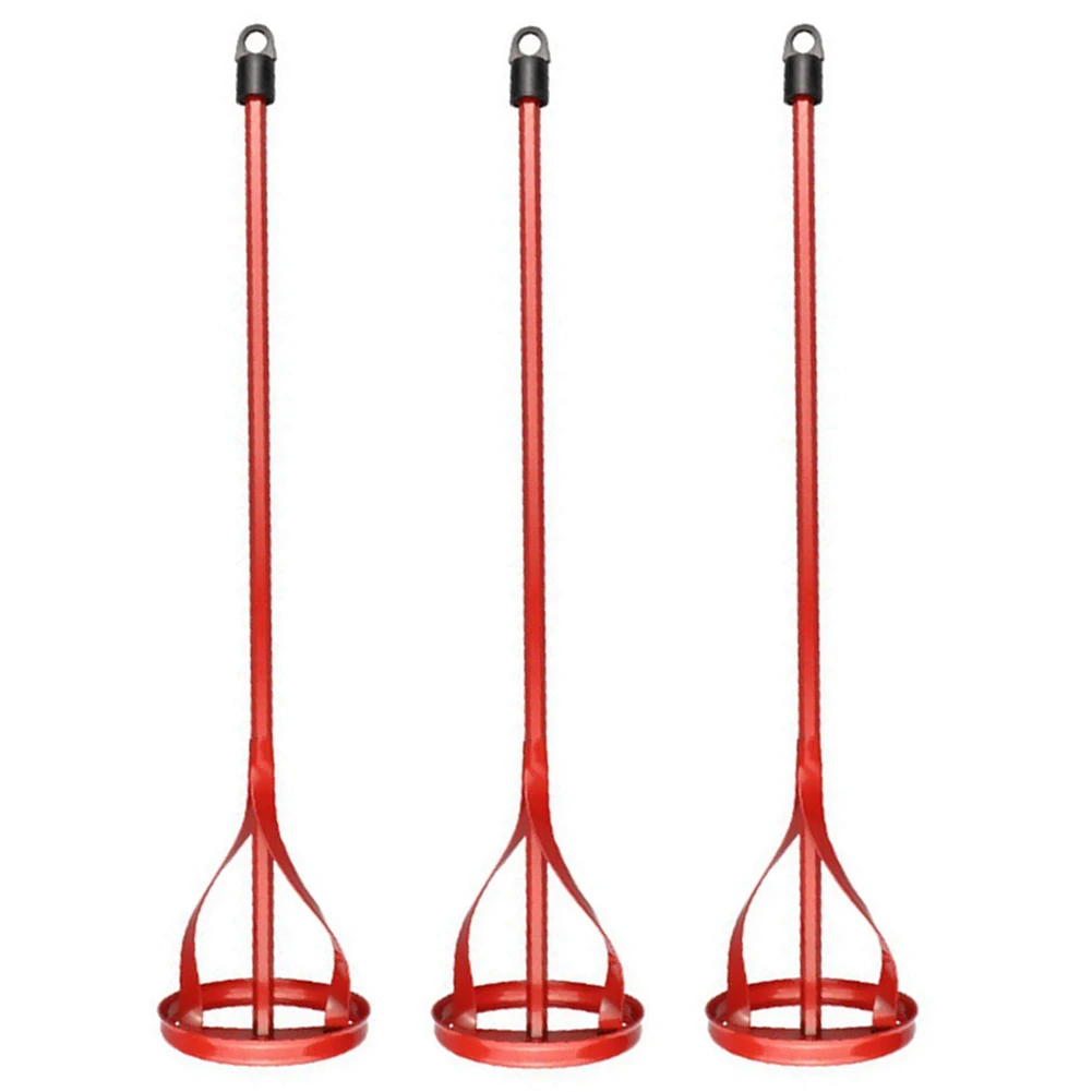 

3pcs Hex Shaft Plaster Paint Mixer Mixing Paddle Rod For Electric Drill Construction Agitator Putty Cement Grouting Mortar Tool