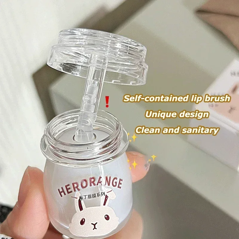 Cream Lip Balm Moisturizing Clear Lip-Primer Mask Cute Jelly Tinted Gloss Stick Lighten Lines Plump Lip Care Makeup Cosmetics