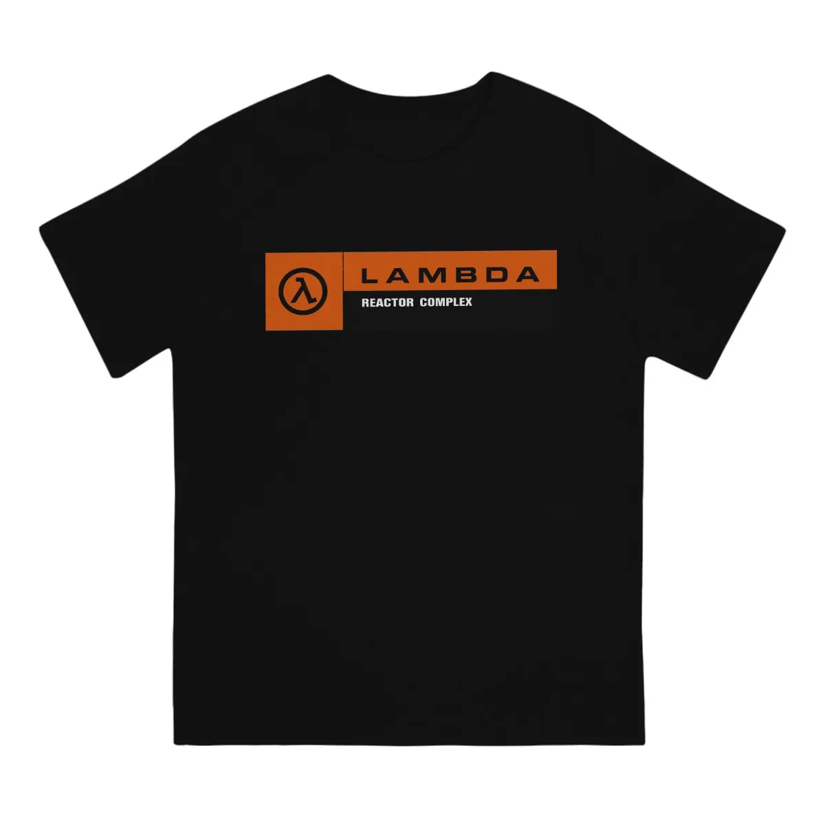 Half Life Game Lambda Complex Reactor Complex Signage Tshirt Homme Men\'s Tees Blusas T Shirt For Men