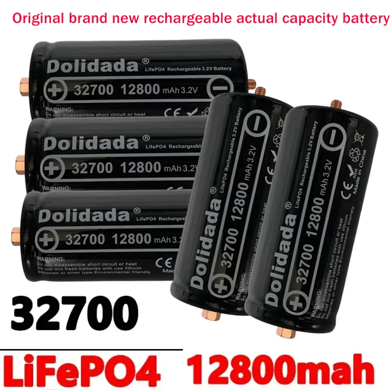 Original Brand 32700 12800mAh 3.2V Lifepo4 Rechargeable Battery Professional Lithium Iron Phosphate Power Battery