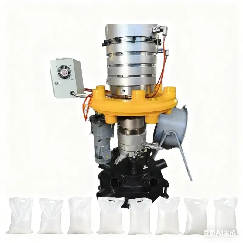 Nitrided Bimetallic Alloy Steel Extruder Rotating Blown Film Die Head High-Accuracy Patented CE