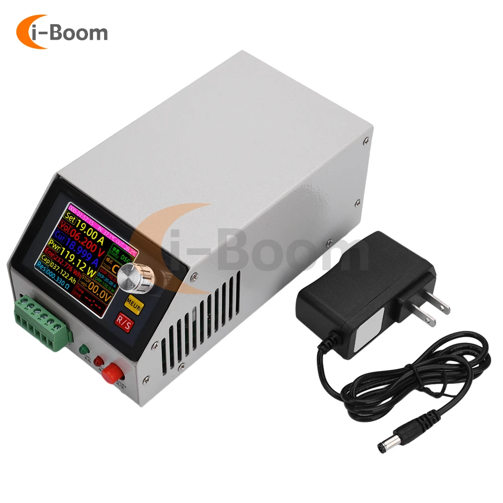 DC 12V CNC Electronic Load Tester with LED Display Voltage Current Power Monitor 0~150V 20A 150W with Temperature Controller