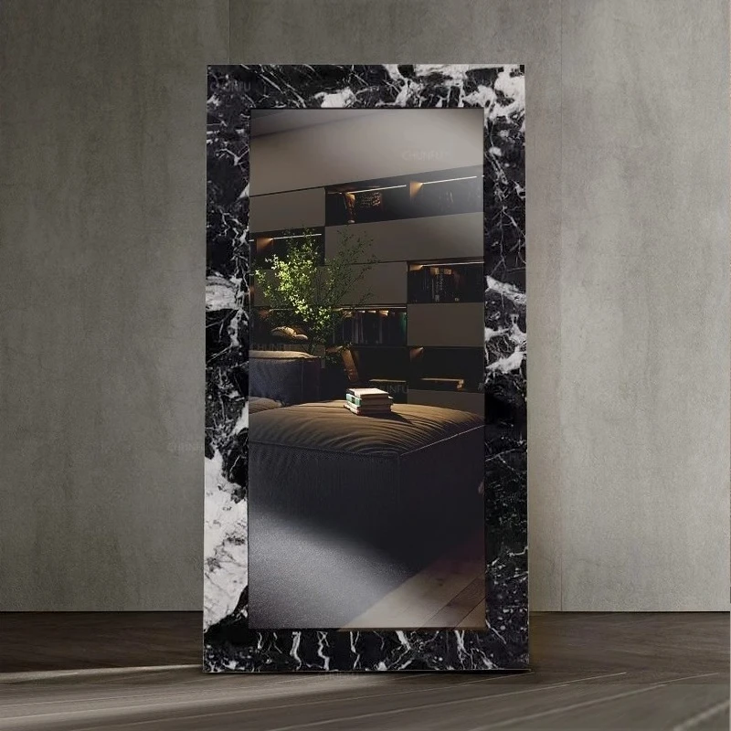 Full-length mirror full-length mirror floor-to-ceiling household three-dimensional