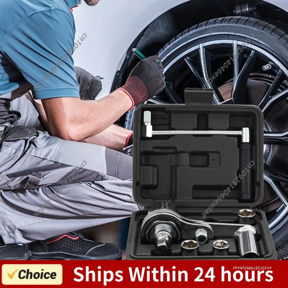 

Chrome Vanadium Steel Torque Multiplier Wrench Set Wrench Booster Tire Nut Remover Auto Tire Disassembly Repair Tool Kits Wrench