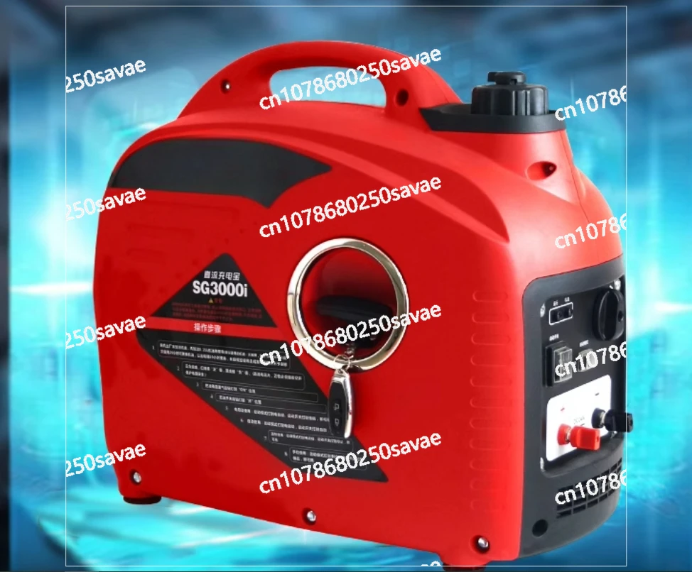 Small Gas DC Battery Charger Inverter, Smart Generator, Autostart, Stop, 2kW for Two-Wheel Electric Vehicle