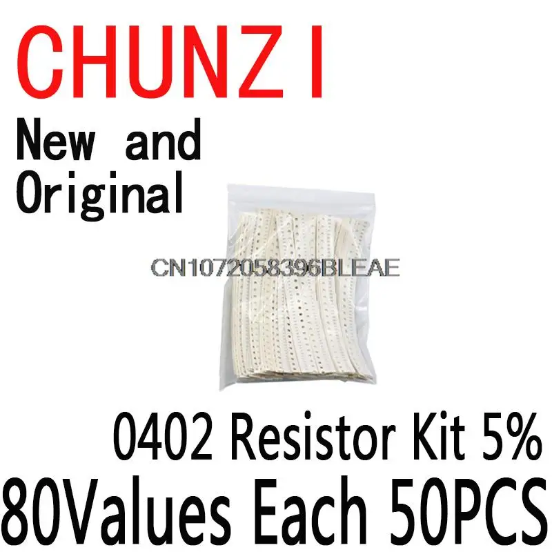 200PCS 660PCS 720PCS 4000PCS SMD Resistor Kit PUMUDDSY Assorted Kit 0402 0603 0805 1206 1210 2512 1% 5% 10K 100K 1K 1R 100R 220R