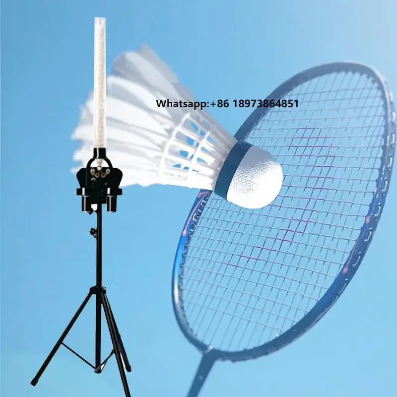

Automatic Smart Badminton Training Equipment Ball Shooting Machine for Practice