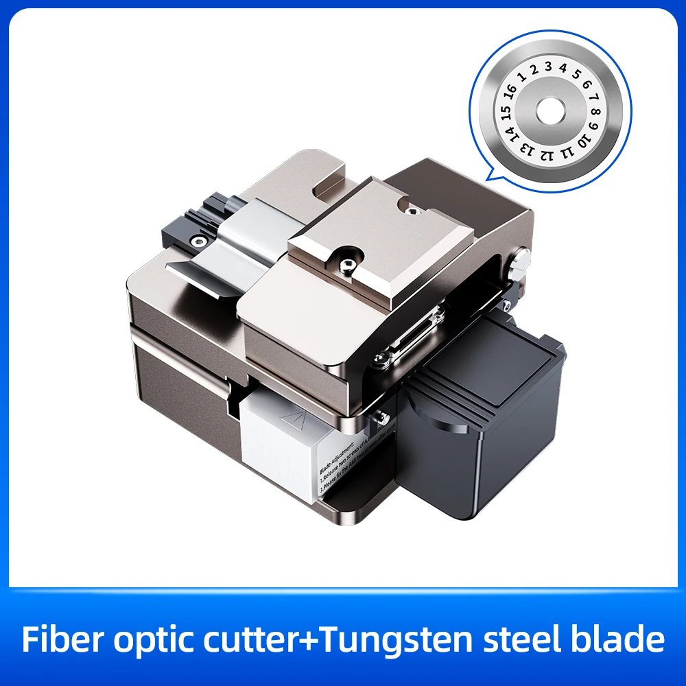 S09 Hoge Precisie Fusion Splicer Optische Vezelsnijder FTTH Optische Vezelmes Vezel Optisch Hakmes