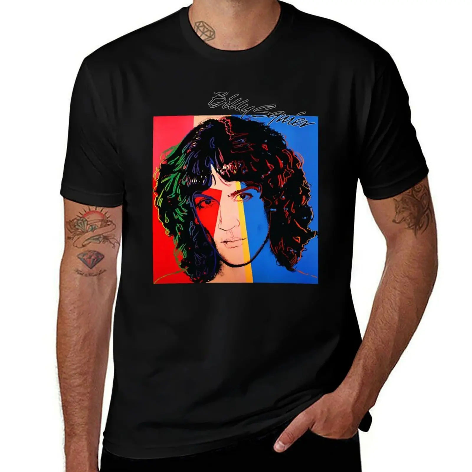 Billy Squier T-Shirt Plus Size Loose Fit T-Shirt