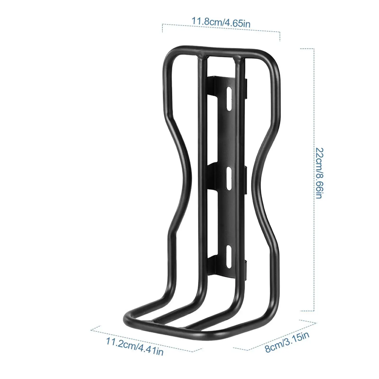 Easy Install Bicycle Front Fork Rack Stable Cargo Carrier Quick Release Spare Parts for Road Bike and Storage