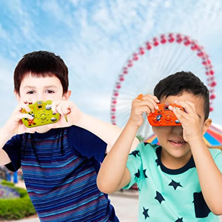 Camera Toy Set with Images in Viewfinder 24PCs - Party Favors for Toddlers, Goodie Bags Stuffers for,3 Colors view 6