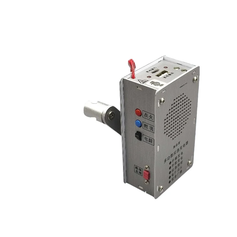 For Hand Power Generation Radio Multifunctional Flashlightr USB Charging Emergency Production Equipment