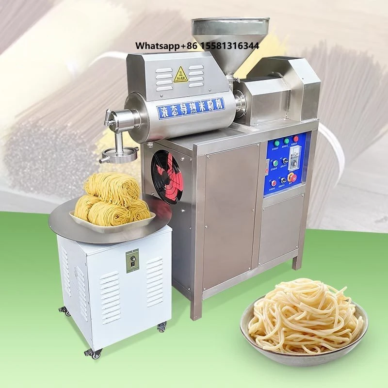 Noodle Vermicelli Grain Cold Corn Extruder Buckwheat Rice Make Machine Production Line
