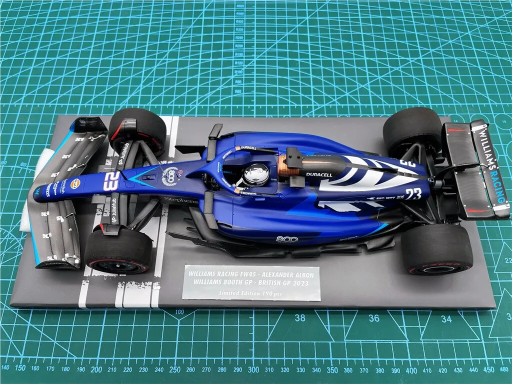 

Minichamps 1:18 F1 FW45 Albon Britain 2023 Simulation Limited Edition Resin Metal Static Car Model Toy Gift