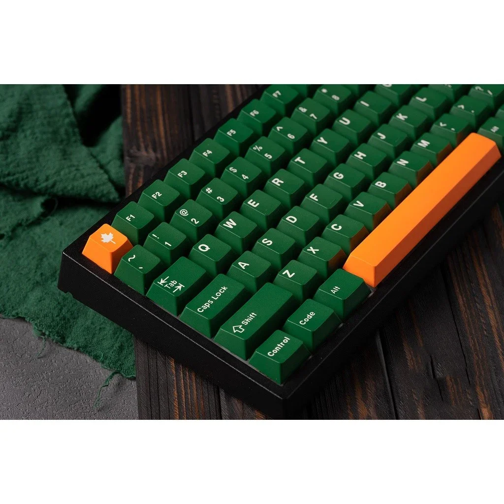 Imagem -05 - Gmk Nuke Data Keycaps Perfil Cereja Doubleshot Abs 163 Chaves