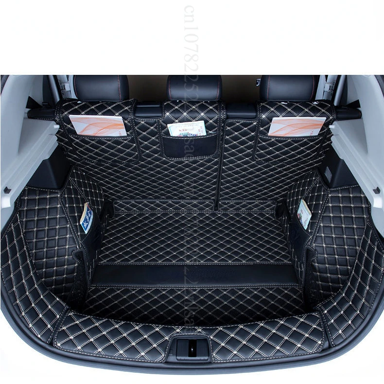 for MG ZS 2024 Accessories MGZS EV ZX ZST 2018~2024 Car Trunk Mat Rear Boot Cargo Waterproof Carpet Storage Pad 3D EVA Material