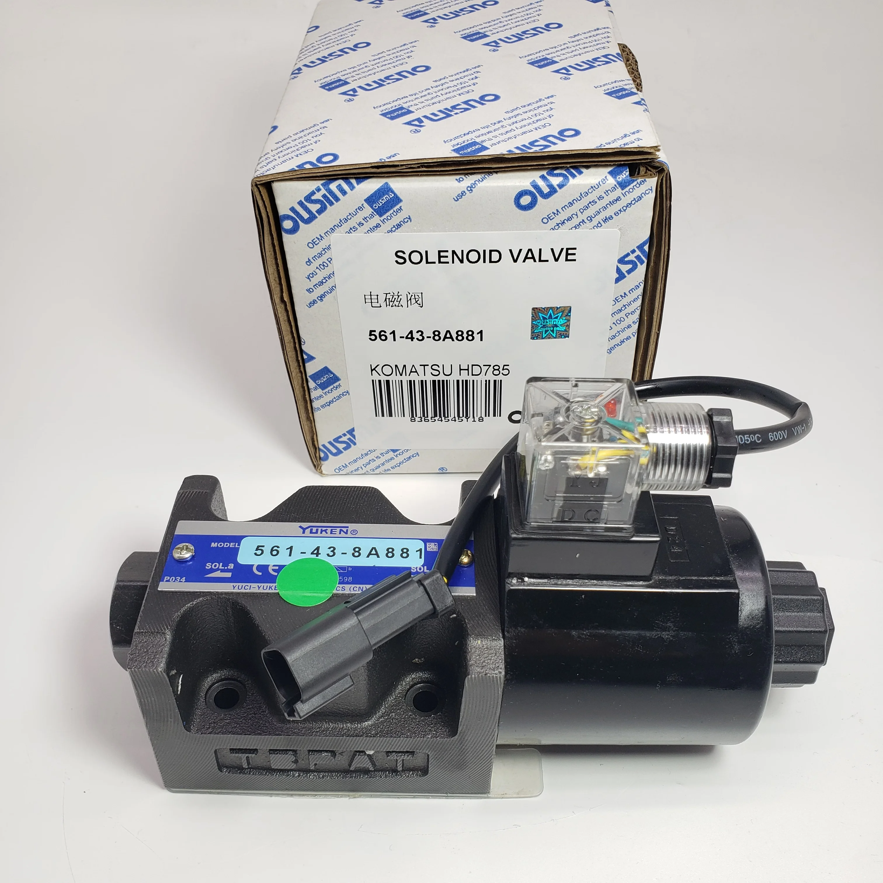 

Группа электромагнитных клапанов OUSIMA 561-43-8A881 для экскаватора KOMATSU HD785