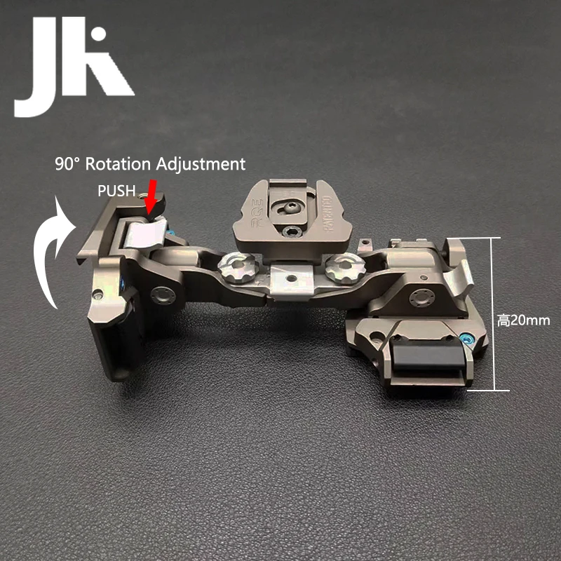 Imagem -05 - Sotac Universal Kvc Bridge Montagem Rqe Adaptador de Conexão L4g24 Óculos de Visão Noturna Base Nvg para Pvs14 Mum Dvo Mini-nseas