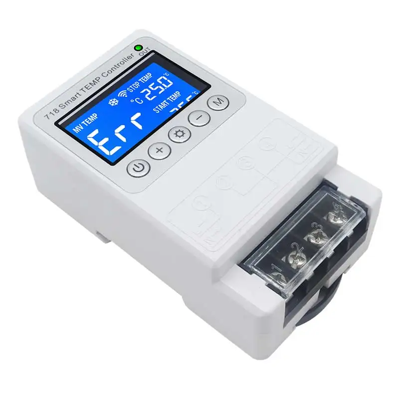 Din Rail Remote 718 Wifi Smart TEMP Controller Fully Automatic Hot Water Temperature Controller