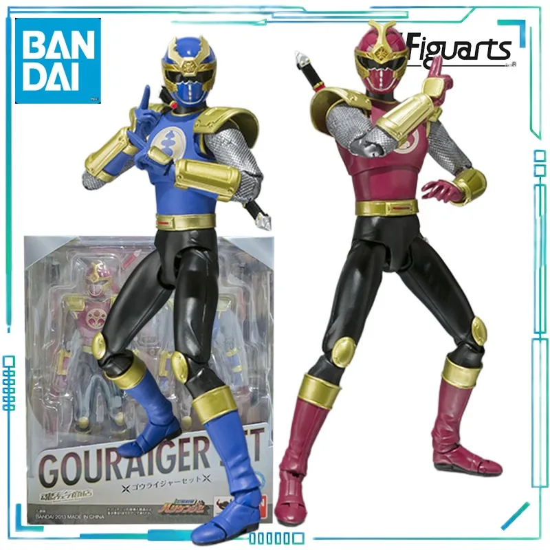 

Bandai натуральная серия S.H.Figuarts Ninja Wind Squad's Sword Breaker Thunderblaster, набор винтажных игрушек, подвижная модель, коллекционные предметы