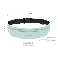 Sports Waist Pack Fanny Pack Wallet Adjustable Men Women Running Pouch Belt Portable Phone Holder Gym Bum Bag 2