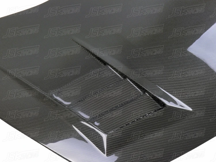 2006-2010 JSK STYLE CARBON FIBER HOOD BONNET FOR HONDAs CIVIC FN2 TYPE-R