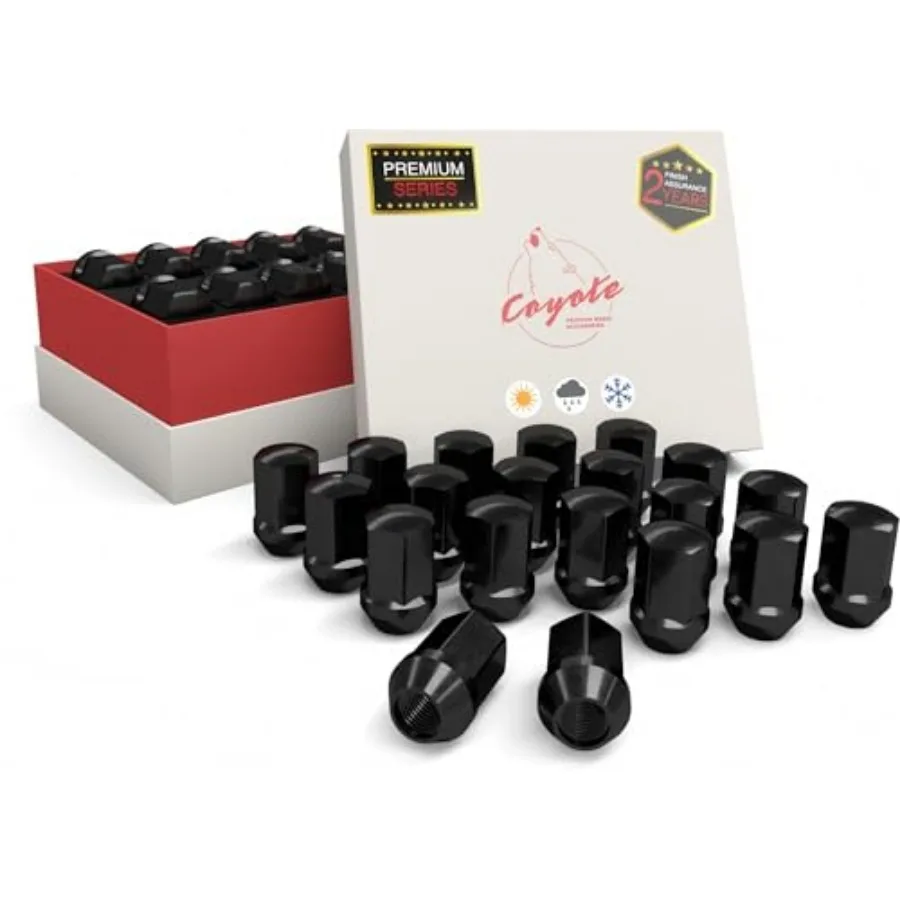 

20 шт. гаек M14x1.5 (14x1.5) премиум-класса в стиле OEM, длина 1.65 дюйма (22 мм), подходят для Jeep Wrangler Gladiator, RAM 1500, 1500 Classic.