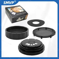 Dental Pretreatment Storage Box All Ceramic Portable Denture Patch Tooth Box Cleaning Holder Cases Dentistry Laboratory