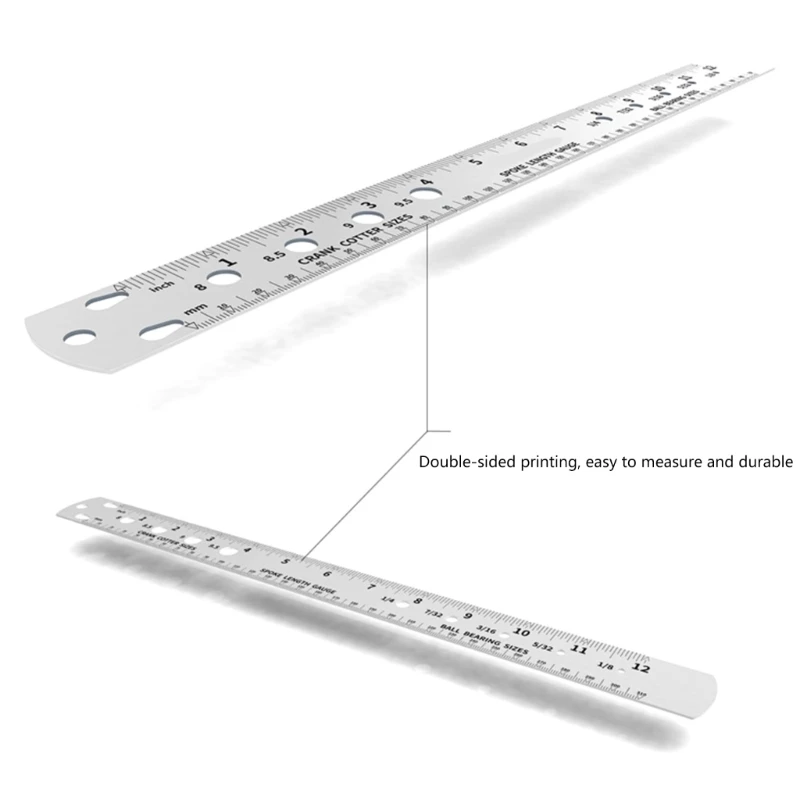 Convenient Bike Repair Gauge Spoke Length Measurer Essential Tool for Bike Shops Measure Adjust Spoke Lengths with Drop Shipping