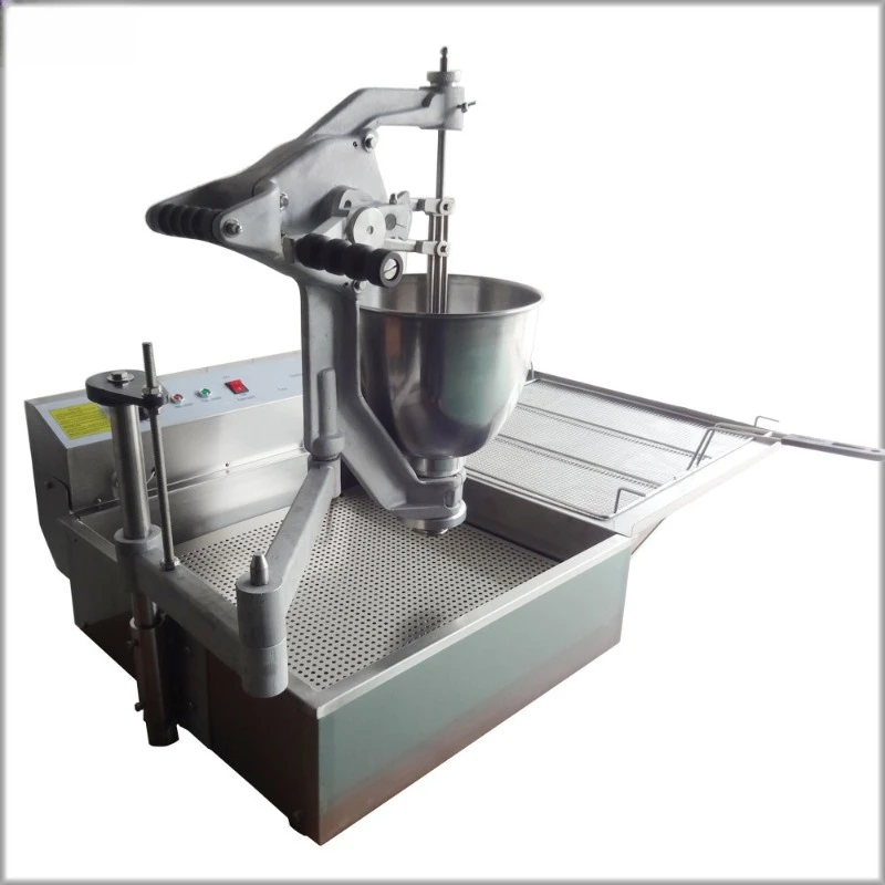 

Donut machine Desktop, hand-cranked donuts fryer Electric pattern