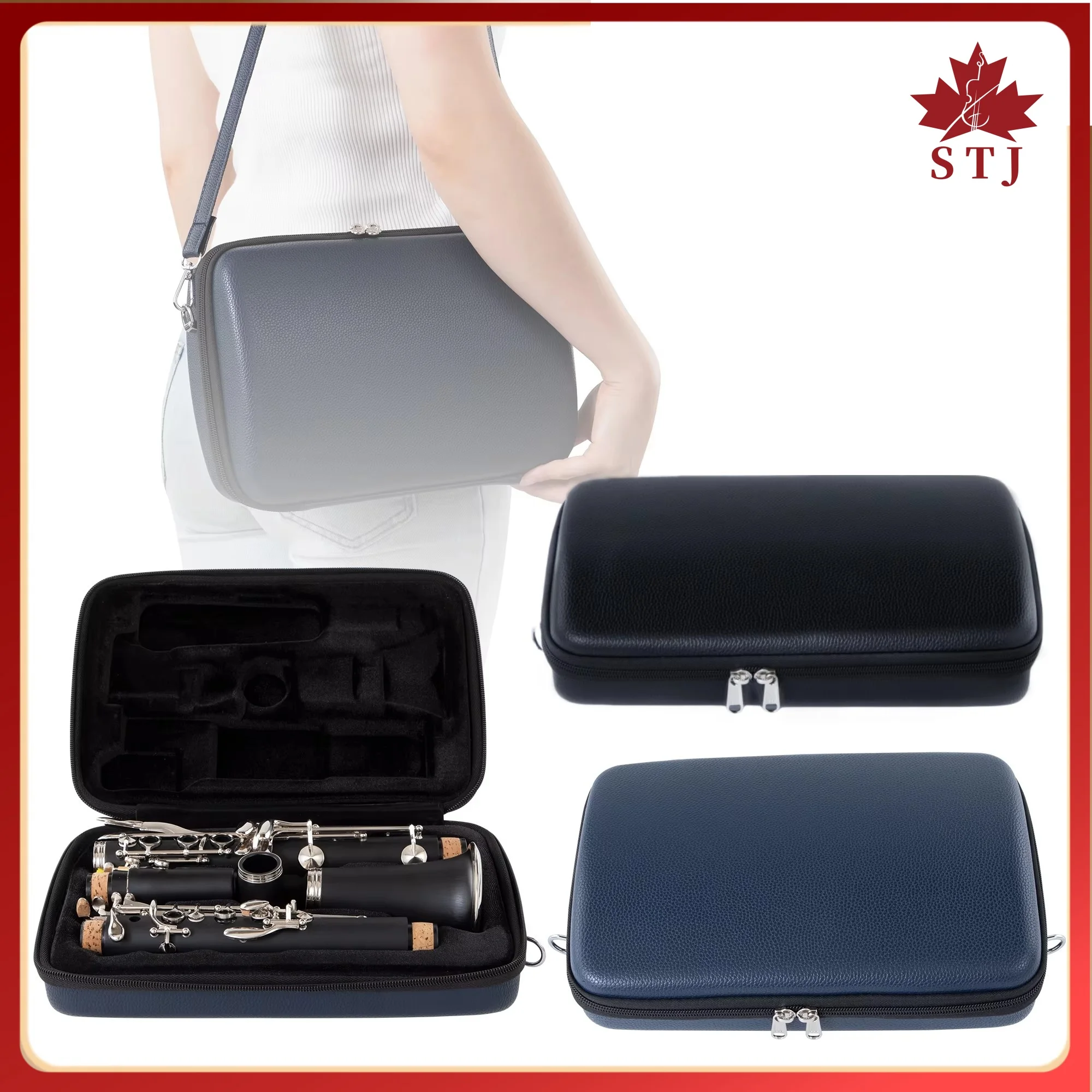NEW Lightweight Clarinet Bag Waterproof Clarinet Integrated Case Box Clarinet Single-shoulder Backpack Accessories About 0.5kg