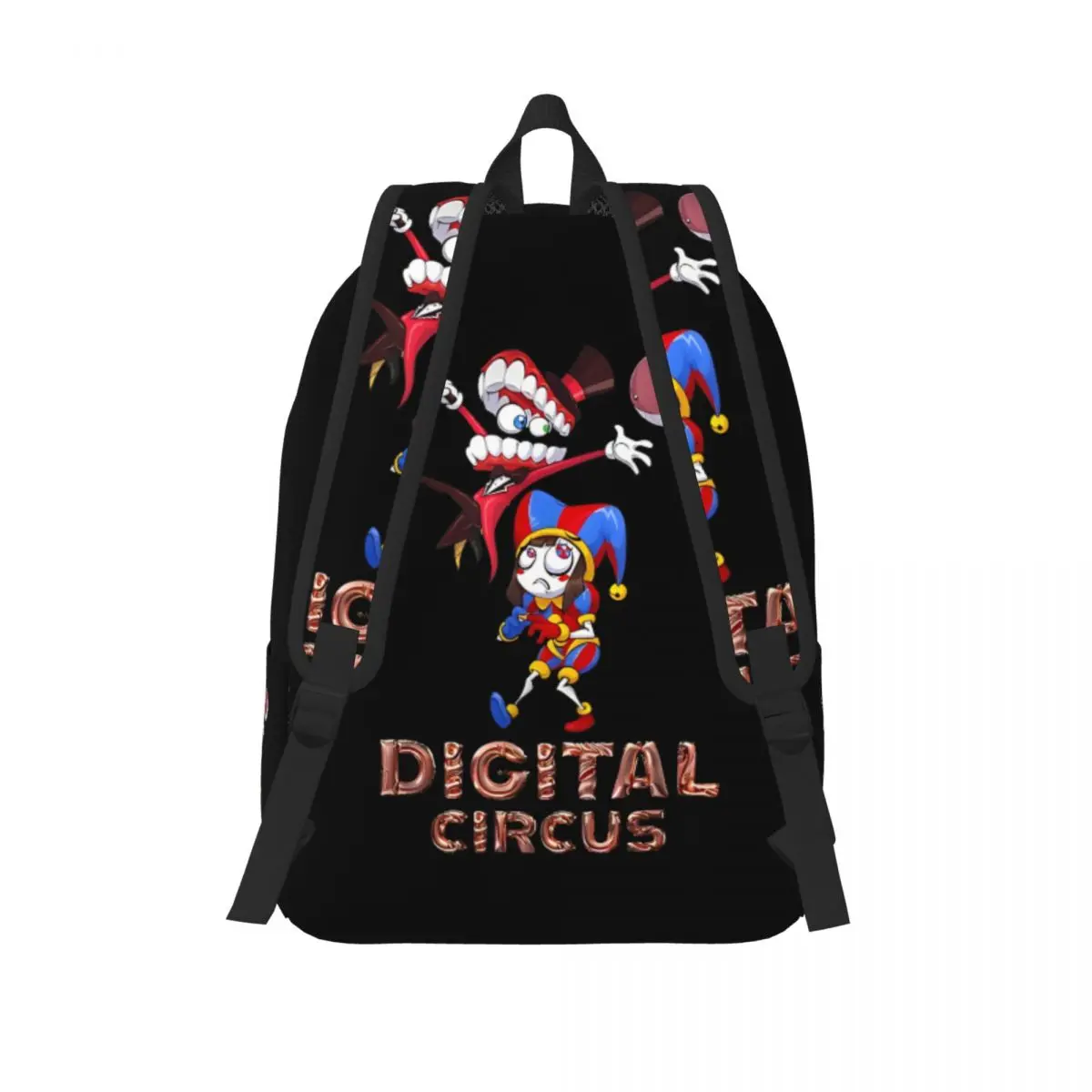 The Amazing Digital Circus Classical Backpack Outdoor High School Travel Daypack for Men Women Laptop Computer Canvas Bags