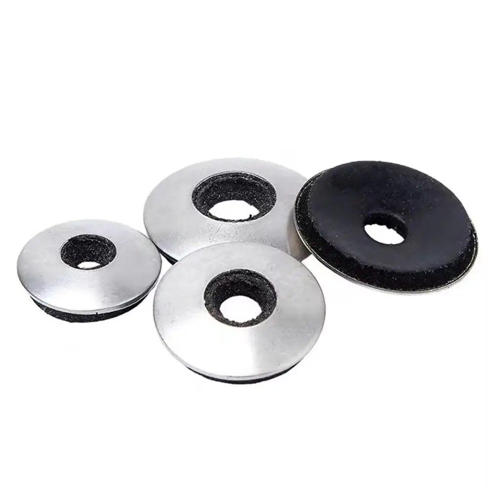 1Set 304 Stainless Steel Stainless Steel Sealing Washer Rubber M4.2 M4.8 M5.5 M6.3 M8 M10 M12 EPDM Bonded Sealing Washer