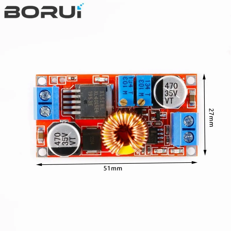 XL4015 5A DC to DC CC CV Lithium Battery Step down Charging Board Led Power Converter Lithium Charger Step Down Module XL4015E1