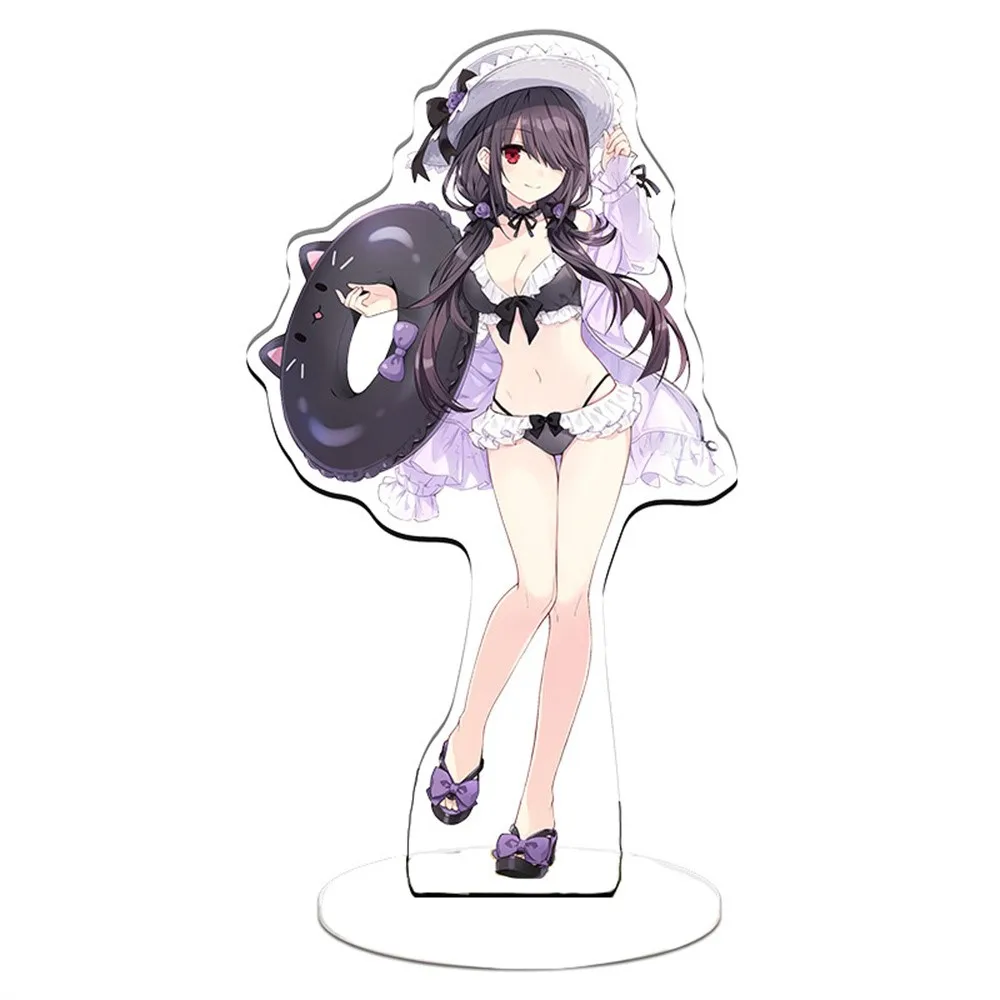 15CM Charm Date a Live V Acrylic Stand Model Cosplay Characters Ornament Accesorios Goods Collection Gifts