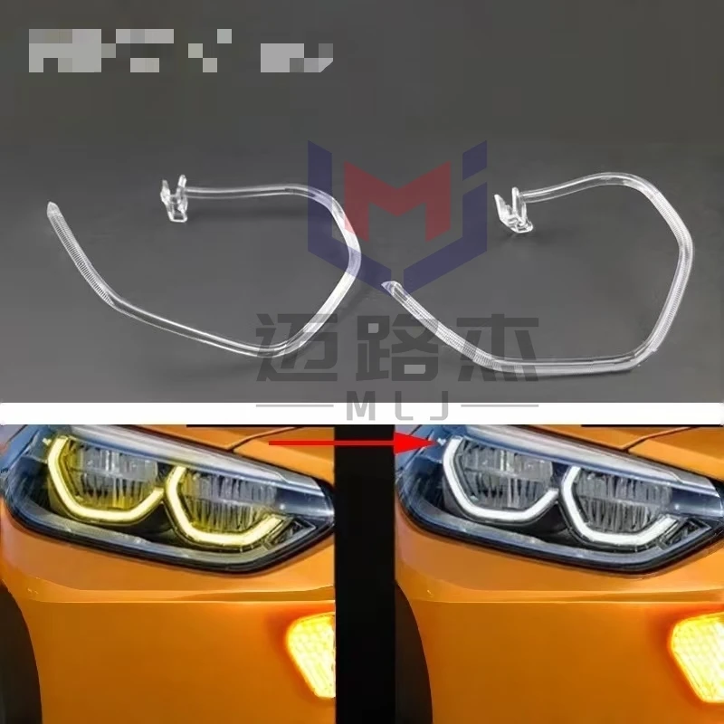 

For BMW 1 Series F52 2017 2018 2019 2020 2021 2022 Car Accessories DRL LED Headlight Light Guide Plate Daytime Running Light
