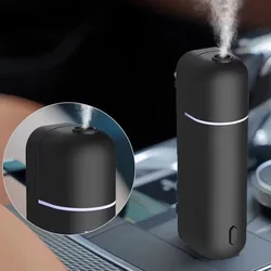 Car Aroma Diffuser Mini USB Rechargeable Scent Machine Fragrance Oil Car Air Freshener Essential Oil Diffuser Vent Clip