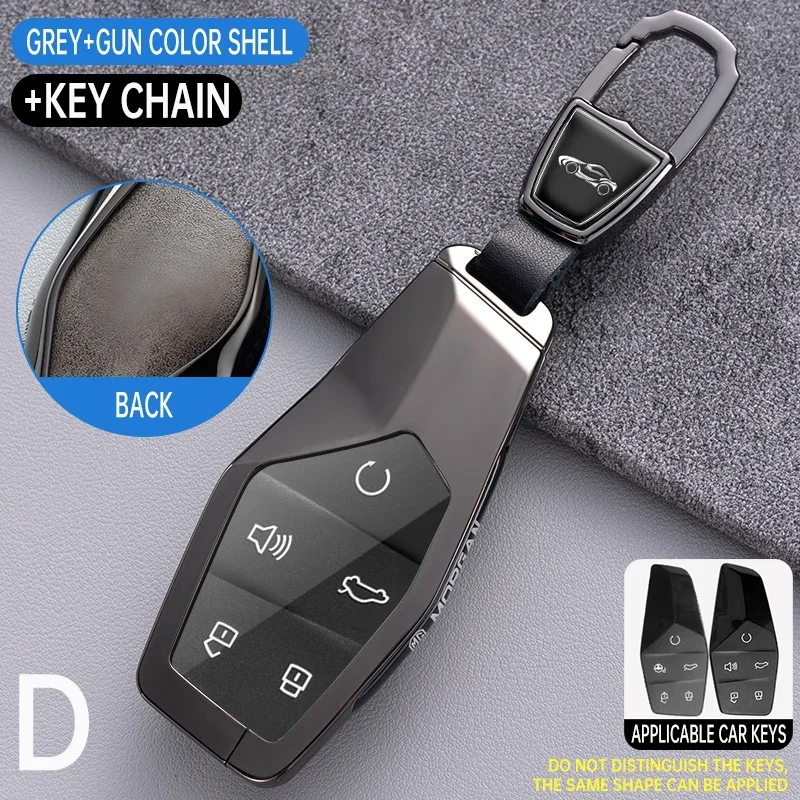 Car Key Case Bag For MG ONE 2022 2023 2024 Keyless Entry Smart Remote Key Protection Shell