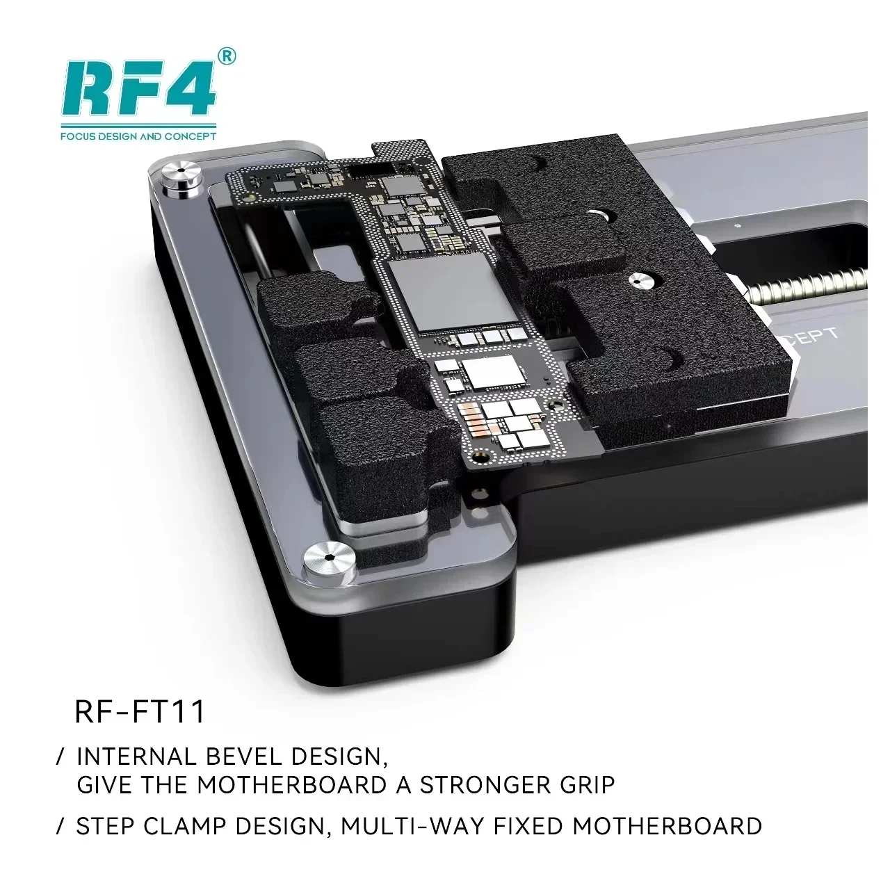 RF4 FT11 Motherboard Repair Fixture For Mobile Phone Welding Desoldering Fixed Clamping Holder Tool