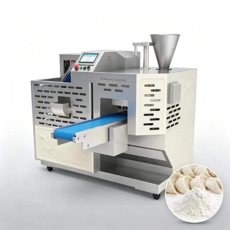 Commercial Dumpling Maker Machine Automatic Filling Wrapping Forming Equipment for Restaurant Catering Food Processing