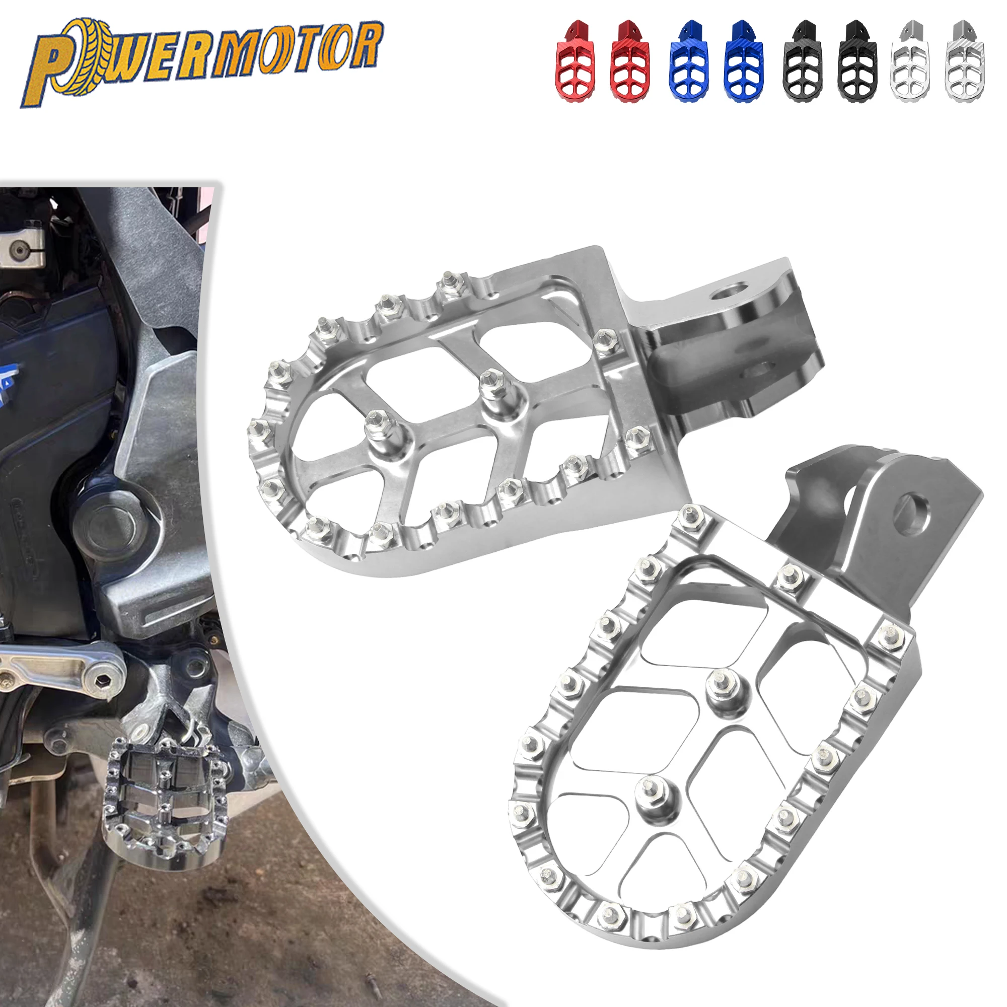 

Electric Motocross Footpegs For Talaria Sting Sur-Ron Light Bee S X Enduro DirtBike Motocross CNC Aluminum Pedals Modified Parts