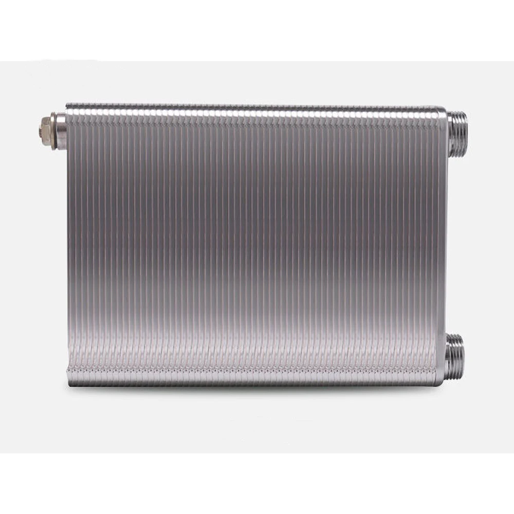 60 Plates Brazed Plate Heat Exchanger Stainless Steel,small size high efficiency heat exchanger chiller